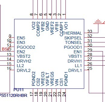 3v，5v供電晶片線路