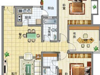 嘉定淮海國際廣場戶型圖