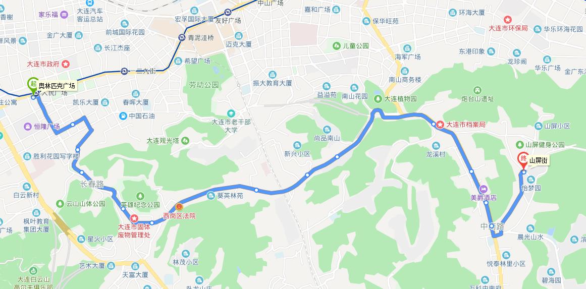 大連公交520路