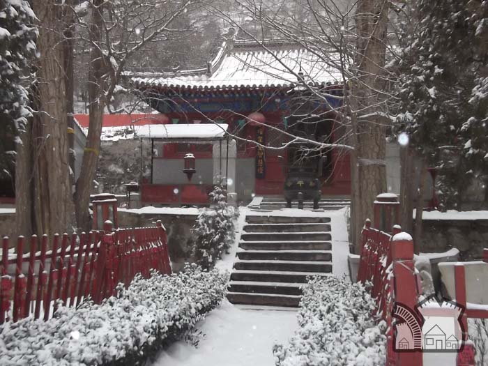 敕賜和平寺雪景