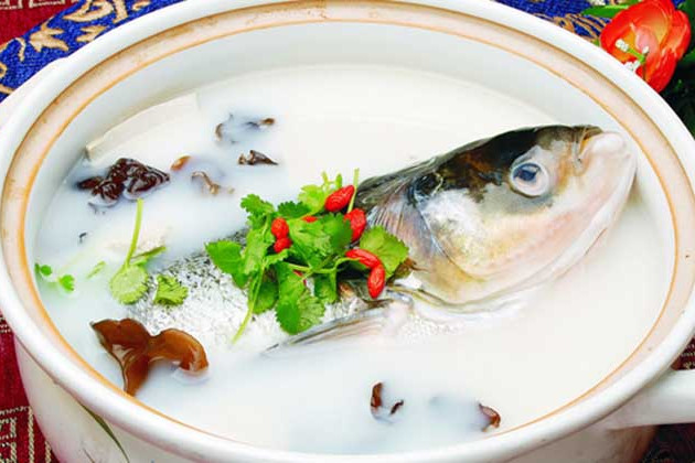 蔬菜魚湯