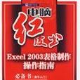 Excel 2003表格製作操作指南