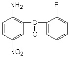 2-氨基-5-硝基-2\x27-氟二苯甲酮