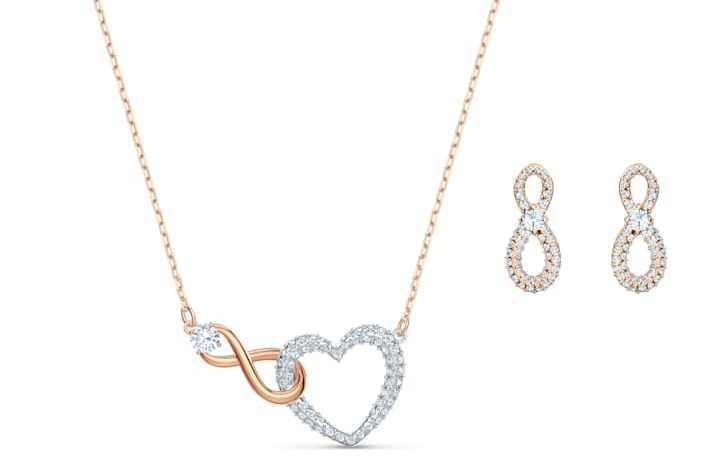 Swarovski Infinity Heart 套裝