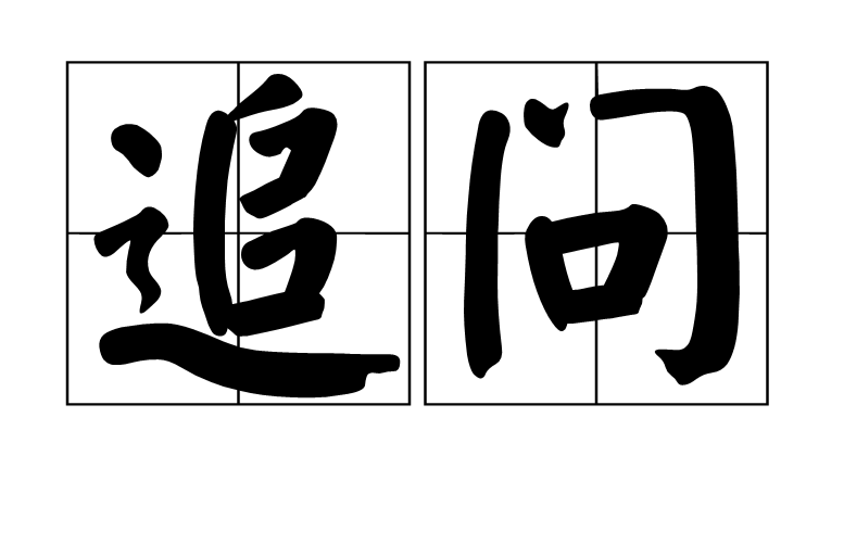 追問(漢語詞語)