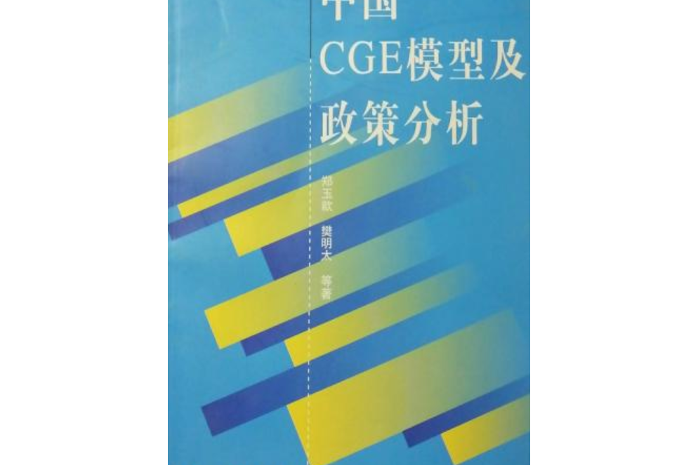 中國CGE模型及政策分析