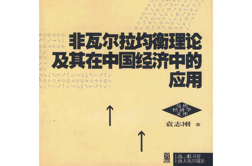 非瓦爾拉均衡理論及其在中國經濟中的套用