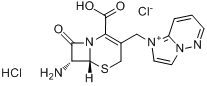 1-[[(6R,7R)-7-氨基-2-羧基-8-氧代-5-硫雜-1-氮雜雙環[4.2.0]辛-2-烯-3-基]甲基]咪唑並[1,2-b]噠嗪二鹽酸鹽