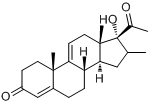 17α-羥基-16β-甲基孕甾-4,9(11)-二烯-3,20-二酮