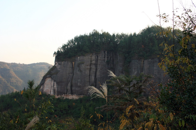 鳳冠山一角