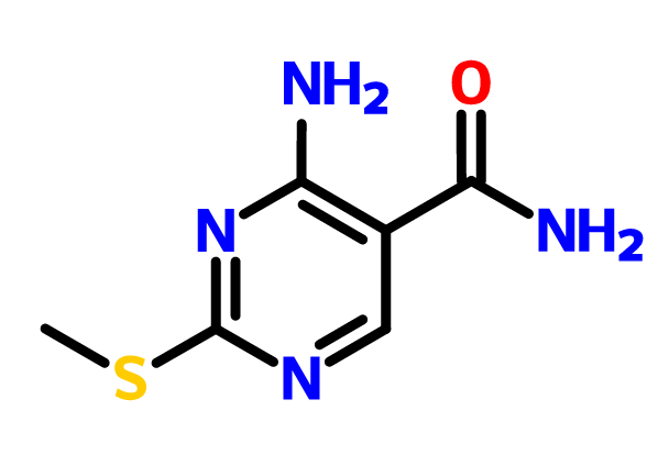 4-氨基-2-甲硫基嘧啶-5-羧胺