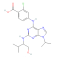 (2R)-2-[[6-[（3-氯-4-羧基苯基）氨基]-9-（1-甲基乙基）-9H-嘌呤-2-基]氨基]-3-甲基-1-丁醇