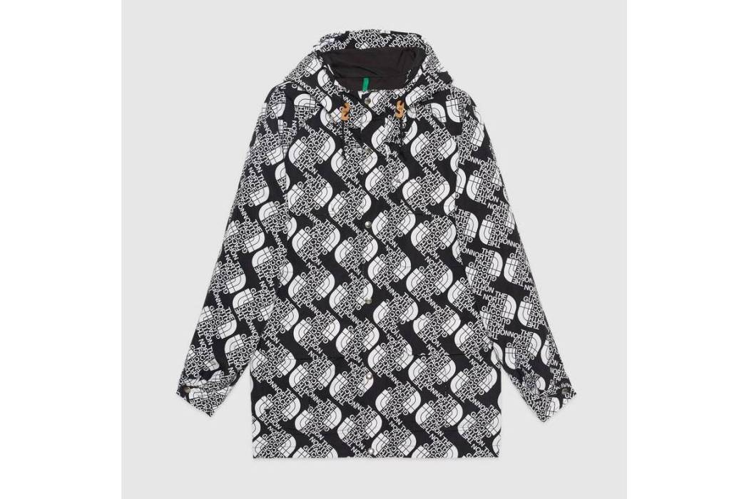 The North Face x Gucci聯名系列尼龍登山夾克