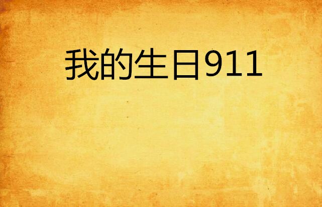 我的生日911