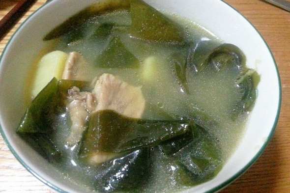 海帶肉丁湯