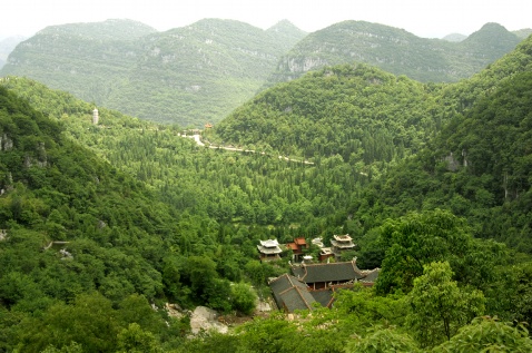 高峰山 溪口