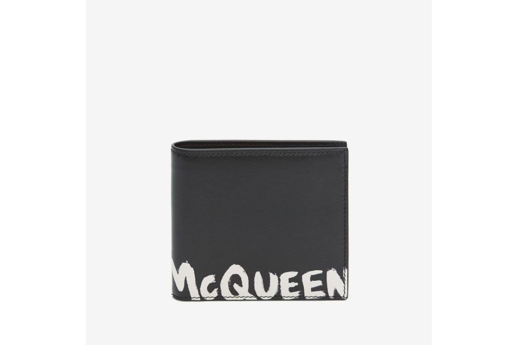 McQueen Graffiti 摺疊錢夾