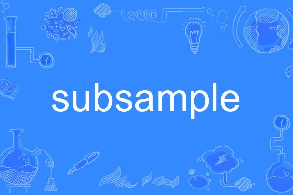 subsample