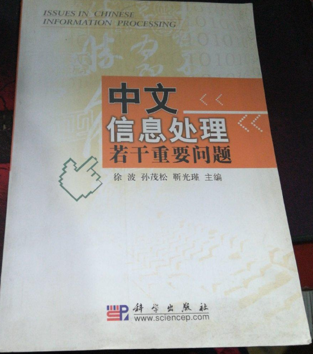 中文信息處理若干重要問題