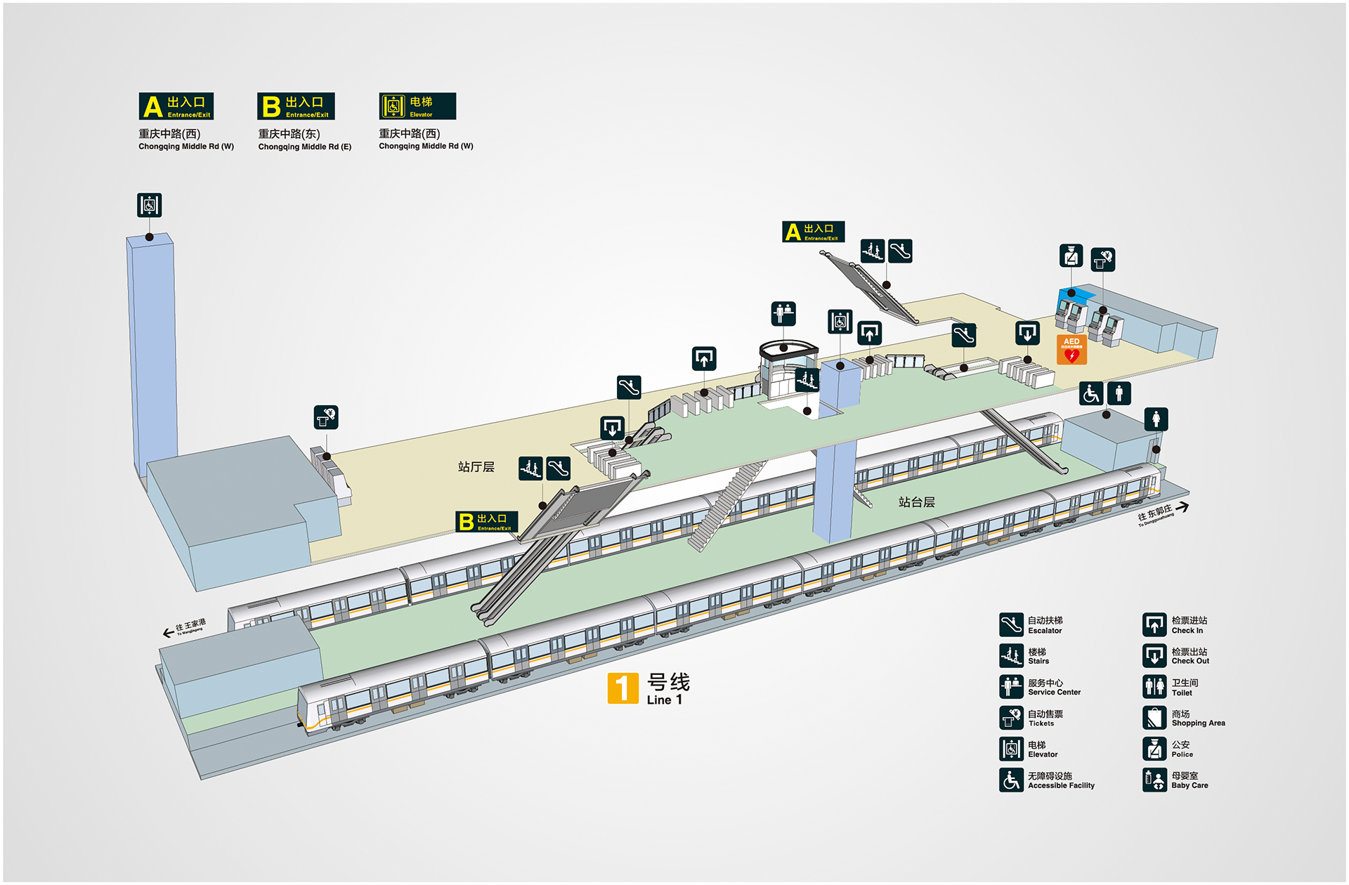 瑞金路站(中國山東省青島市境內捷運車站)