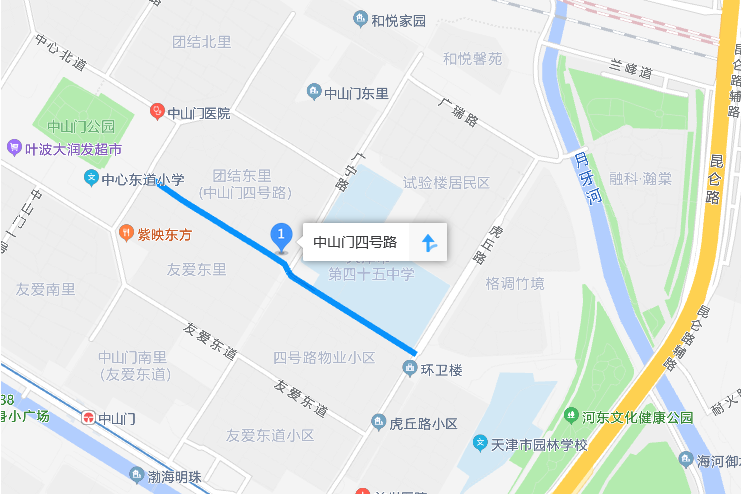 中山門四號路