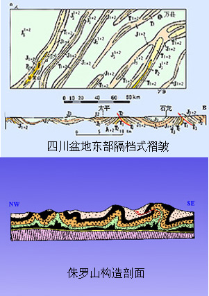 侏羅山式褶皺