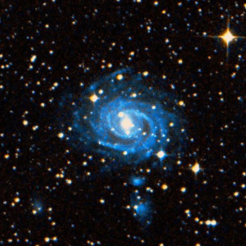 NGC 3261 DSS2 彩色圖