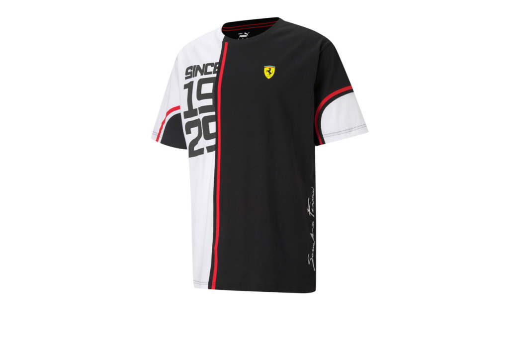 FERRARI RACE STATEMENT GRAPHIC TEE男子短袖T恤