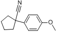1-（4-甲氧基苯基）-1-環戊腈