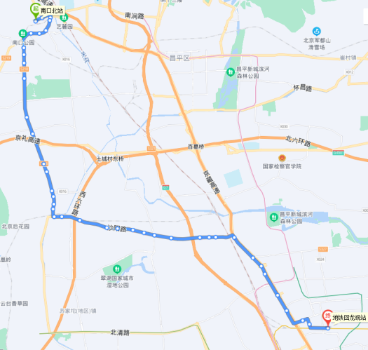 北京公交887路