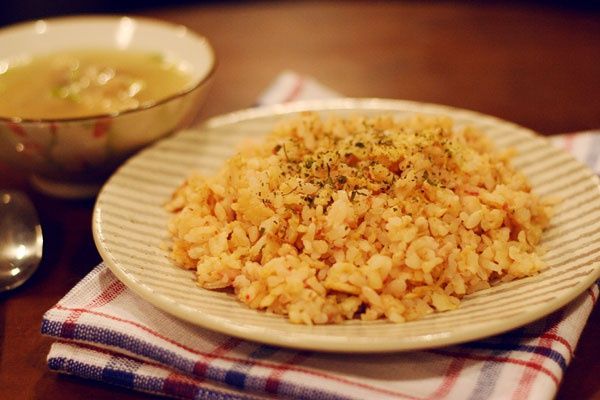 梅子小銀魚炒飯