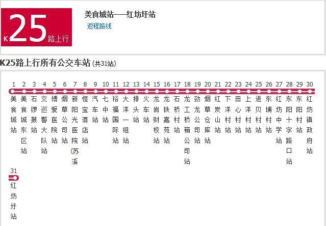 龍巖公交K25路