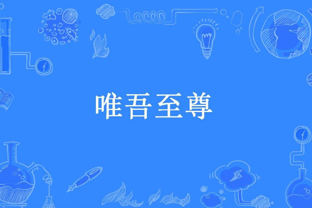 唯吾至尊(冷殤墨所著小說)