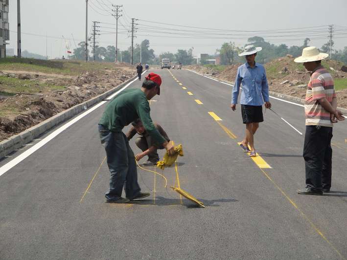 道路車道線