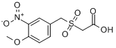 3-硝基-4-甲氧基苄基磺醯基乙酸