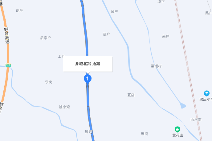 蒙城北路