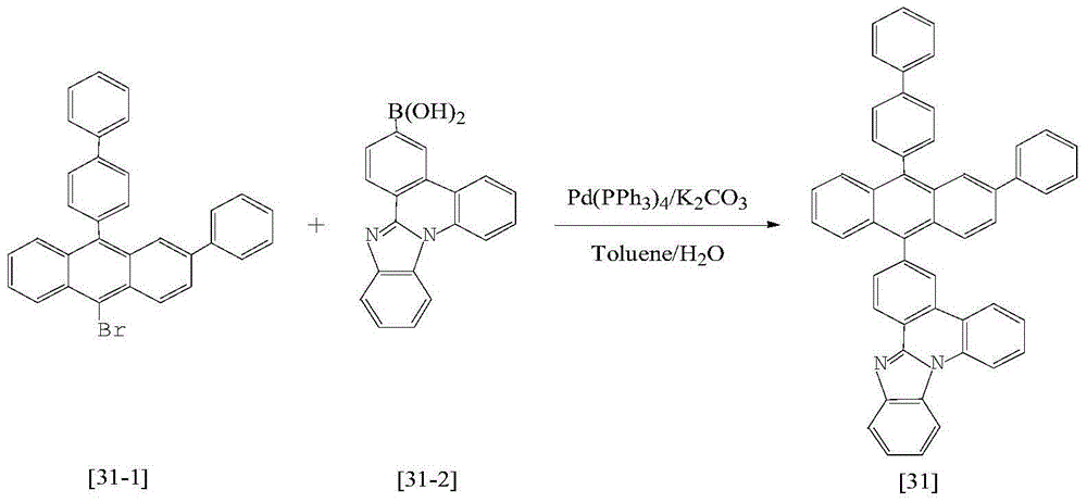 一種含蒽類衍生物、製備方法及其套用