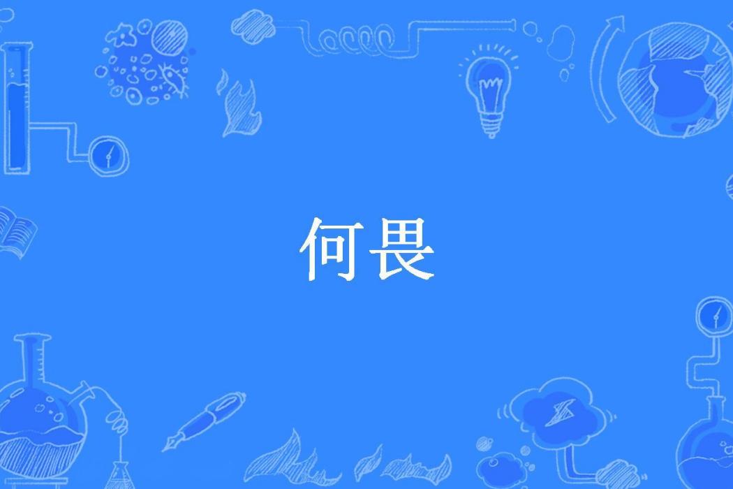 何畏(顧有斐所著小說)