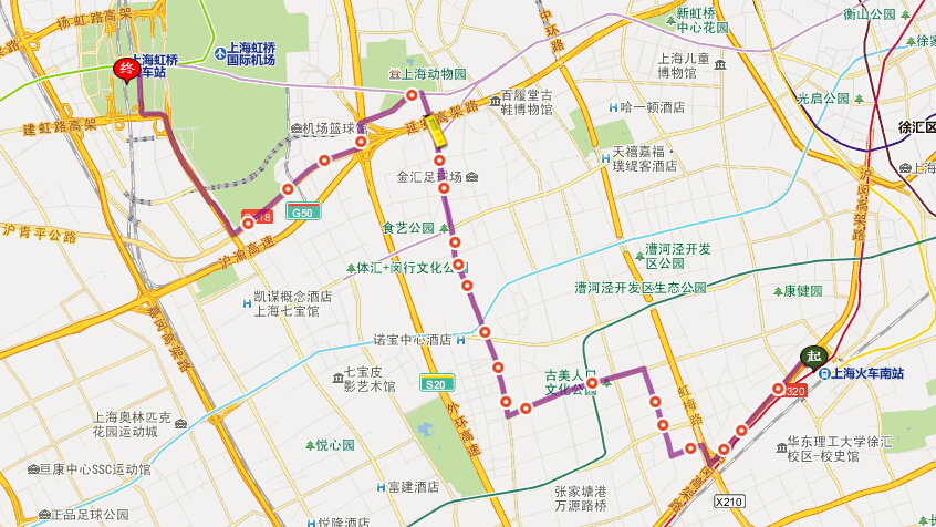 上海公交虹橋樞紐1路