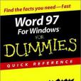 Word 97 for Windows for Dummies Quick Reference