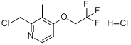 2-氯甲基-3-甲基-4-（2,2,2-三氟乙氧基）嘧啶鹽酸鹽