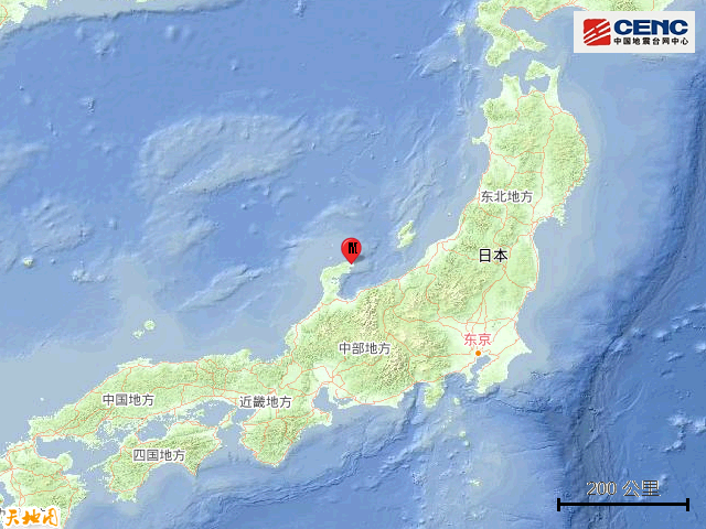 6·19日本本州近海地震