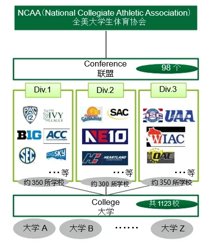 全國大學體育協會(美國大學生體育協會)