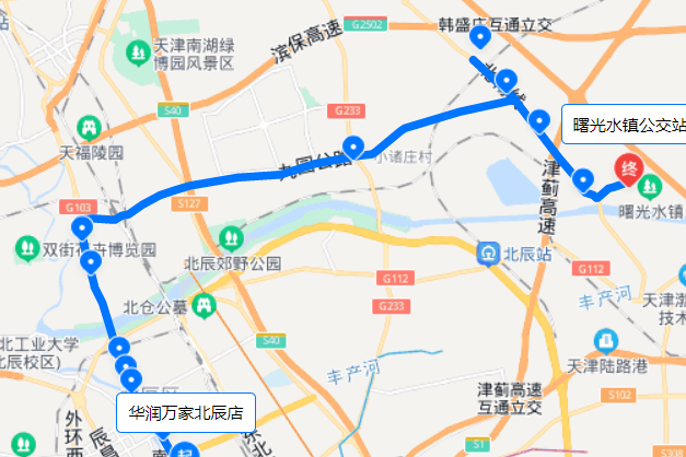 天津公交726路