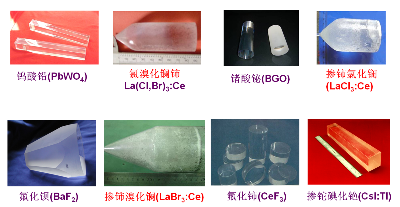 種類繁多的閃爍體