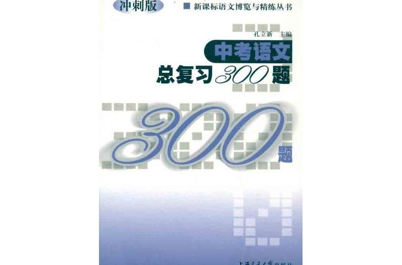 中考語文總複習300題