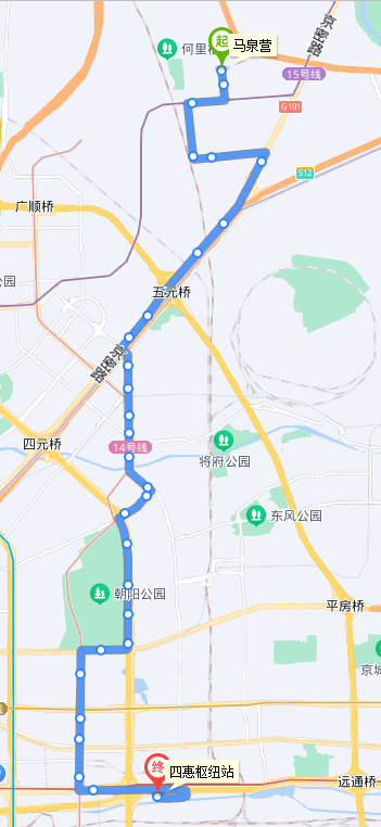 北京公交988路