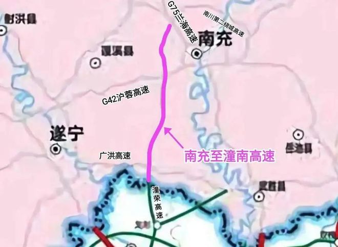 南充至潼南高速公路