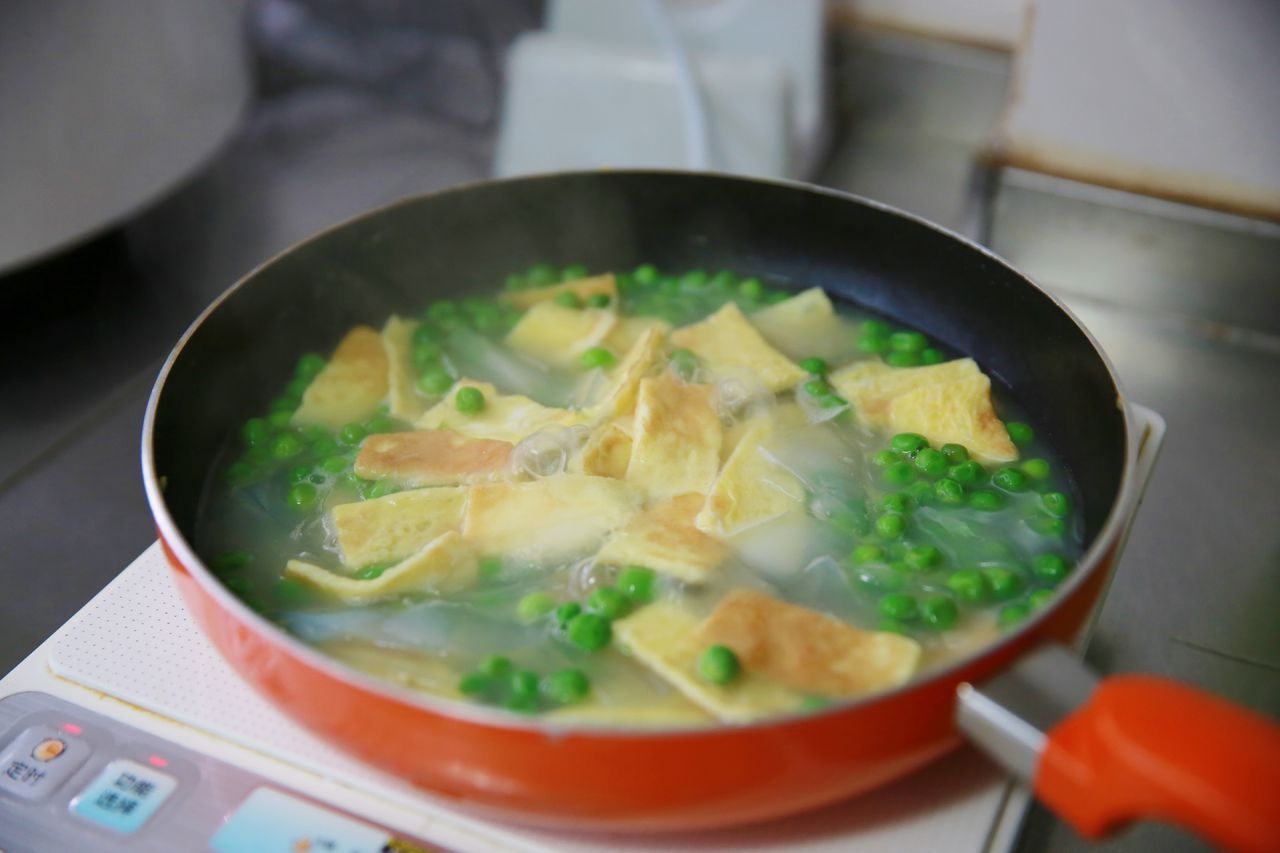 豌豆粉皮雞蛋湯