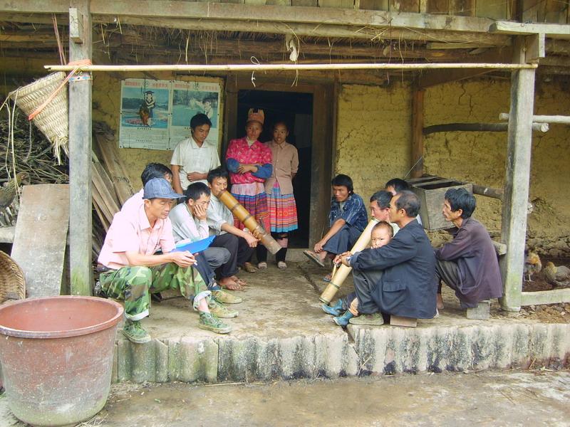 村民生活情景